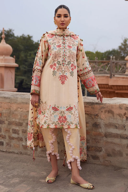 Elan Embroiderd Lawn Suit ZAHARA (EL25-07 B)
