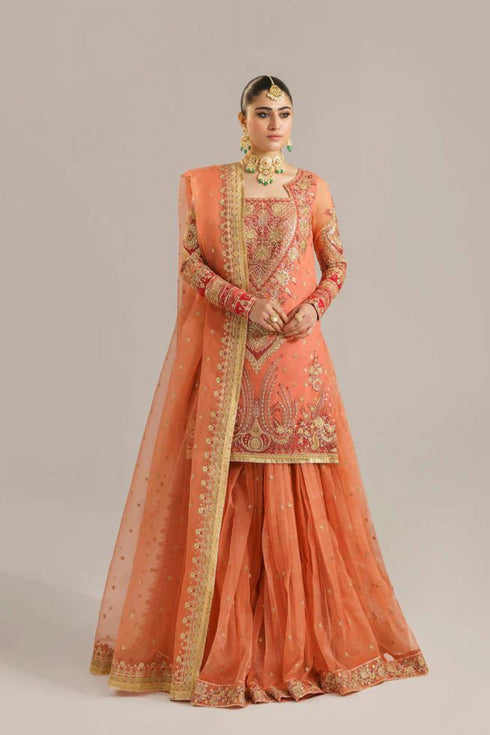 Akbar Aslam Organza 3 Piece suit BEGUM BANO