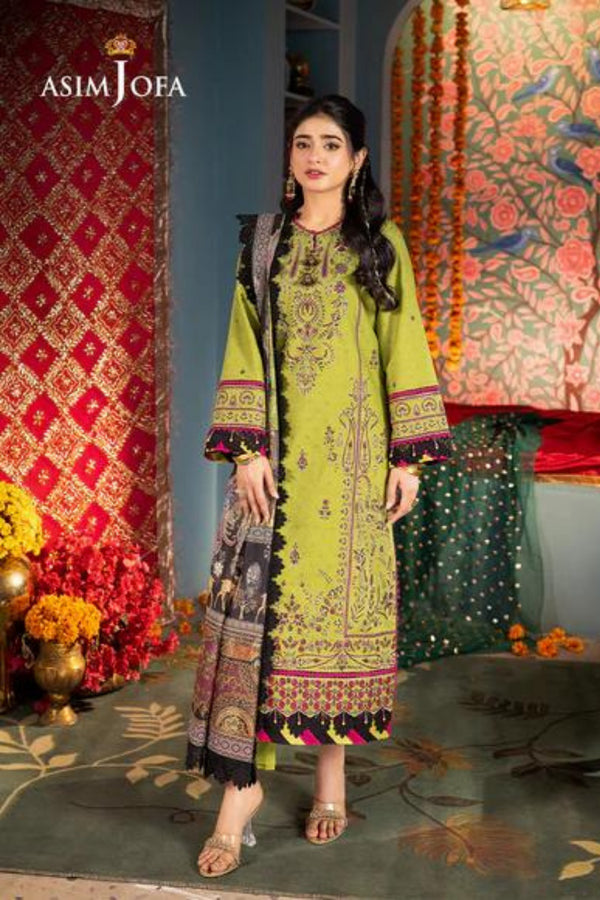 Asim Jofa Jacquard Suit AJRA-23