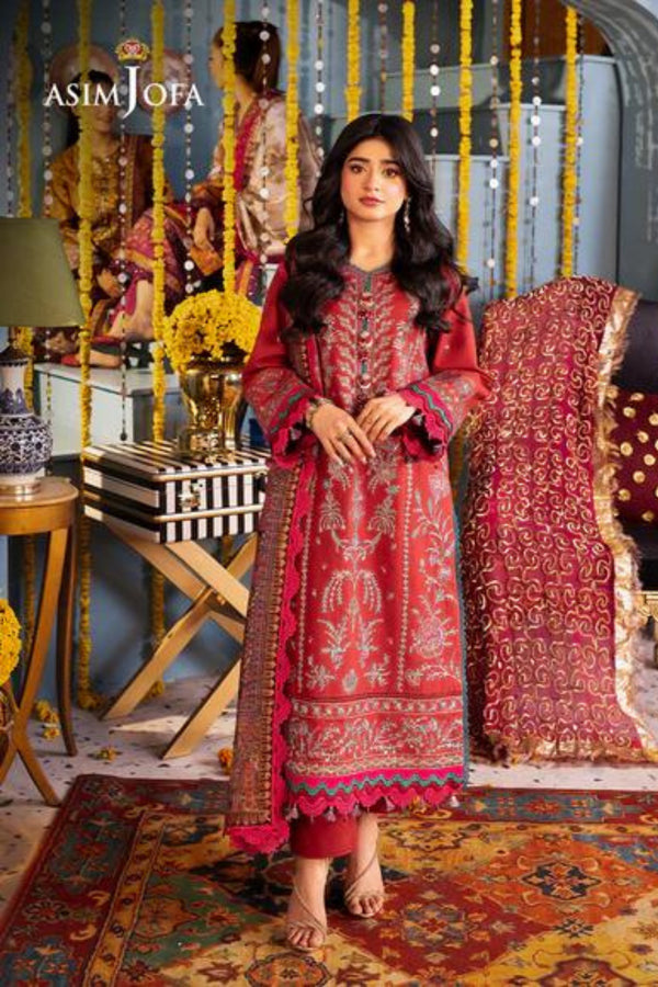 Asim Jofa Jacquard Suit AJRA-26