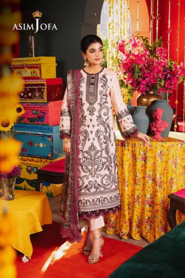 Asim Jofa Jacquard Suit AJRA-29