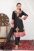 Lush Embroidered Cotton 3 Piece Suit L-134