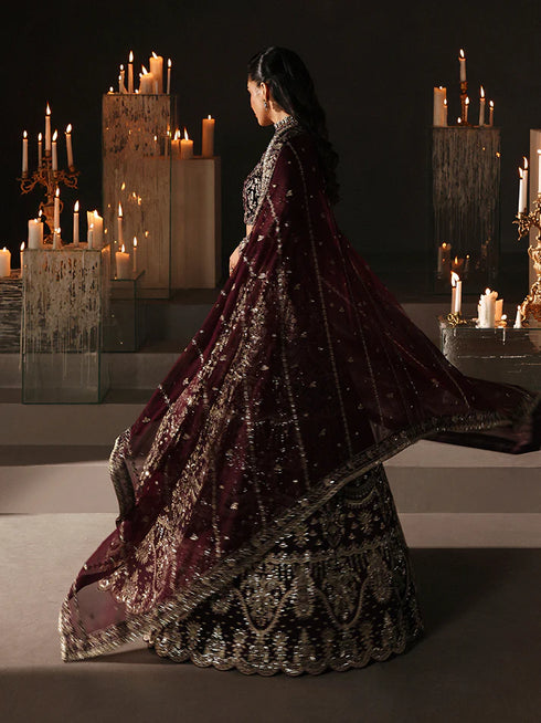 Gulaal Embroidered Velvet Suit CALIRA