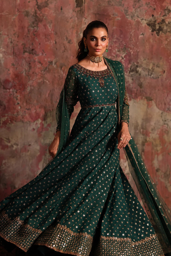 Charizma Embroidered Net Pishwas Suit STM-5-08