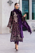 Maria B Embroidered Velvet Suit WL-1311