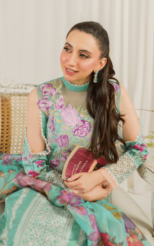 Asifa Nabeel Lawn suit PP-3