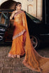 Qalamkar Embroidered Net Sari SH-02