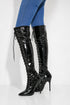 Women Thigh Kinky Over The Knee Stiletto Boots G-720