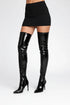 Black Patent Thigh High Stiletto Boots – 12051