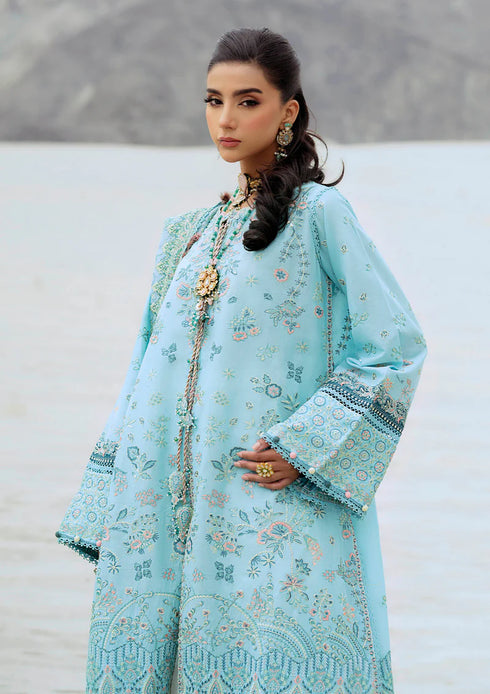 AIK Atelier Embroidered Lawn Suit LOOK 03
