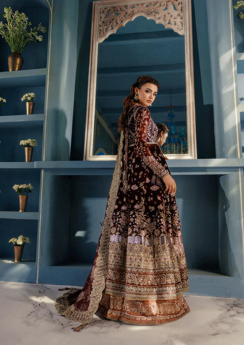 Aik Aitler Embroidered Velvet  Suit UDAIPUR - LOOK 03