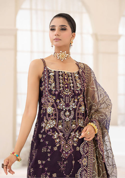 AIK Atelier Embroidered Silk 3 Piece LOOK 10