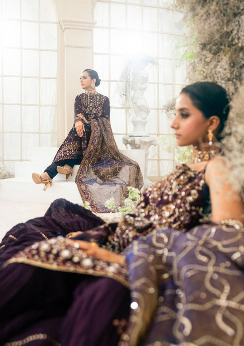 AIK Atelier Embroidered Silk 3 Piece LOOK 10