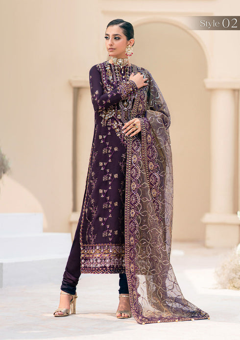 AIK Atelier Embroidered Silk 3 Piece LOOK 10