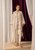 AIK Embroidered Organza Suit- Look Look B2602