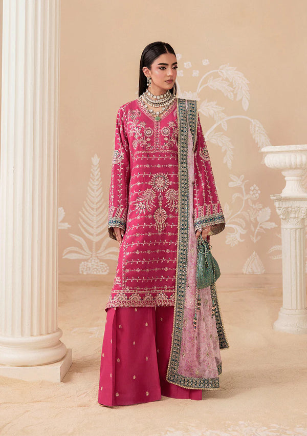 AIK Embroidered Silk Suit- Look Look B2606