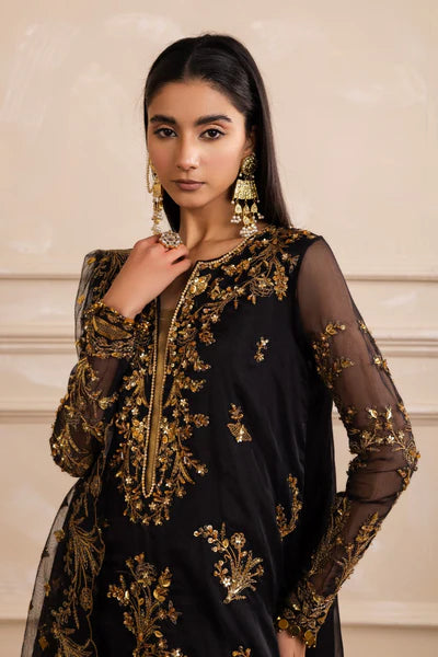Maryum N Maria Embroidered Organza Suit MW40028