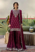 Zarqun Embroidered Raw Silk 3PC Suit 25104A