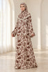 Yaqeen Women’s One-Piece Islamic Prayer Dress with Attached Hijab