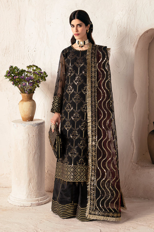 Alizeh Embroidered Chiffon 3 Piece Suit Sajal - V17D08