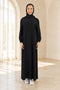 Women’s Plain Abaya – Lightweight Modest Long Dress