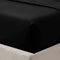 Black Extra Deep Fitted Microfiber Sheets 40cm, Shrinkage & Fade Resistant
