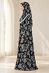 Yaqeen Women’s One-Piece Islamic Prayer Dress with Attached Hijab