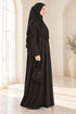Prien Women’s Muslim Prayer Dress Set with Hijab and Carry Bag