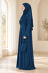 Prien Women’s Muslim Prayer Dress Set with Hijab and Carry Bag