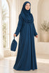 Prien Women’s Muslim Prayer Dress Set with Hijab and Carry Bag