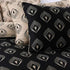 Egyptian cotton Lantern Black & gold Duvet Cover set - 220 Thread