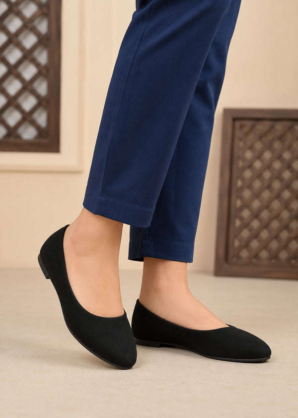 Women's Classic Black Ballet Flats