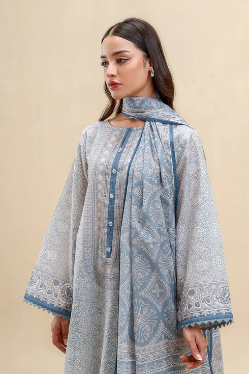 Beechtree Printed Blended Lawn Suit SERENE ORNATE BT-10