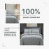 100% Pure Cotton Istanbul Green Duvet Covers - Stylish Prints