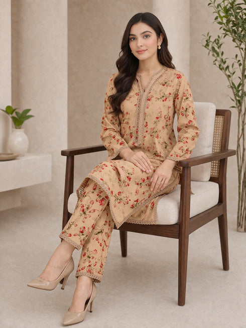 Emaan Printed Marina 2PC Suit EM-01