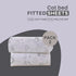 Cot Bed Sheets Super Soft Breathable Polycotton Fitted Sheet - Heart
