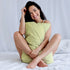Easy-Care Non-Iron Percale Green Pillow Cases | Divine Textiles (Pair of 2)