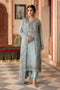 Ramsha Embroidered Chiffon Suit T-302