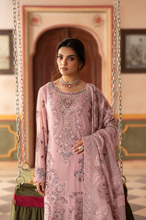 Ramsha Embroidered Chiffon Suit T-303