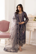 Ramsha Embroidered Organza Suit P-202