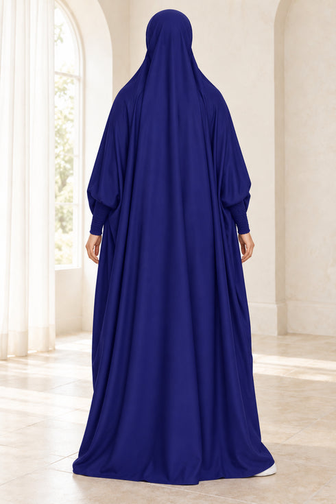 Ravent Women’s One-Piece Muslim Prayer Dress with Hijab