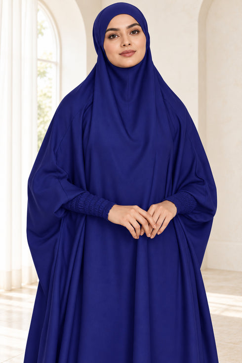 Ravent Women’s One-Piece Muslim Prayer Dress with Hijab