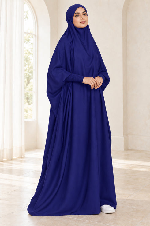 Ravent Women’s One-Piece Muslim Prayer Dress with Hijab