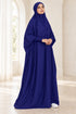 Ravent Women’s One-Piece Muslim Prayer Dress with Hijab