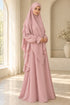 Yaqeen Women’s Abaya and Diamond-Cut Khimar Two-Piece Prayer Set
