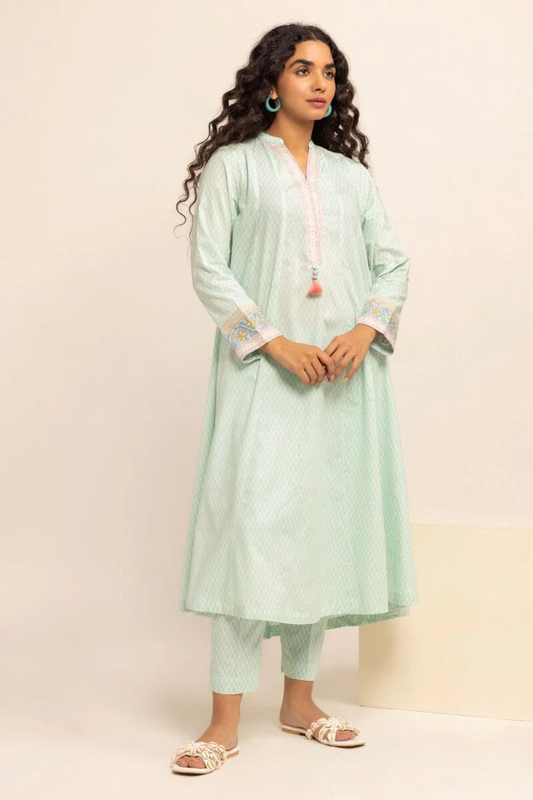 Khaadi Printed Cotton 2 Piece Suit EET24226