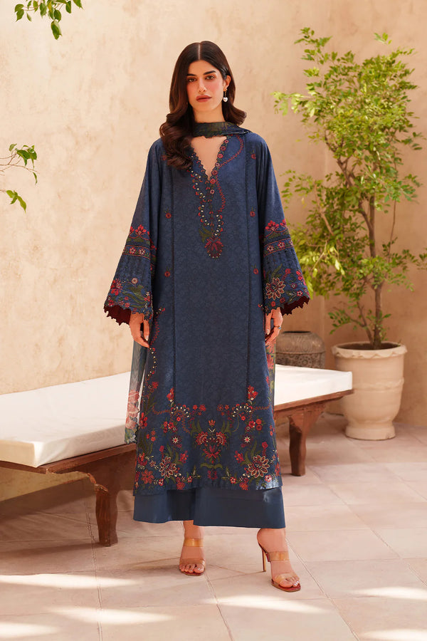Iznik Embroidered Lawn suit EL-01