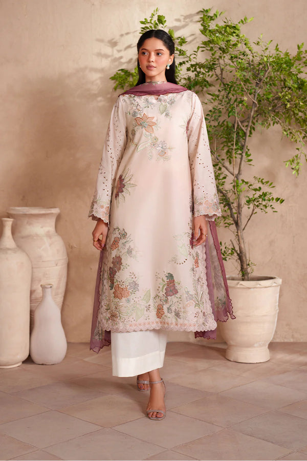 Iznik Embroidered Lawn suit EL-04