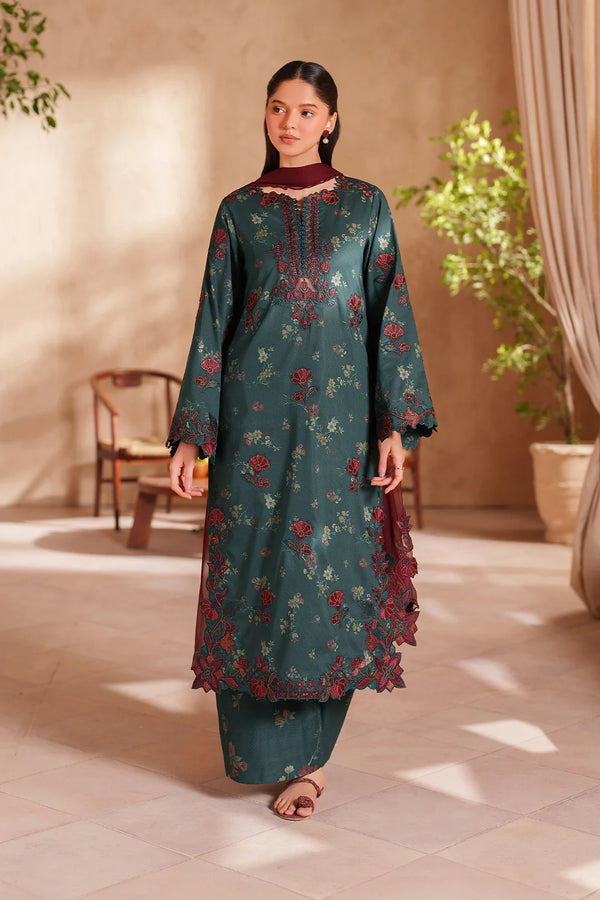 Iznik Embroidered Lawn suit EL-11