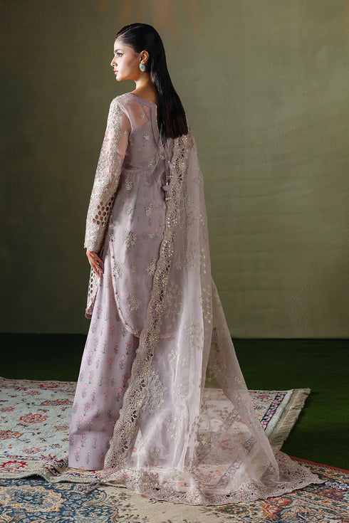 Ramsha Embroidered Organza Suit E-308